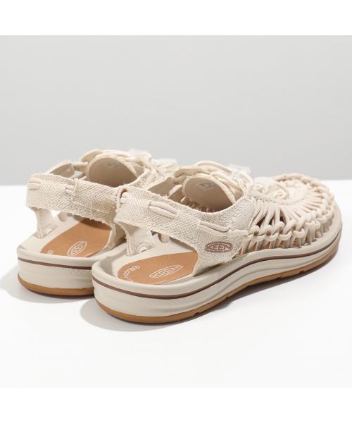 KEEN サンダル UNEEK CANVAS バンジーコード 軽量 （1028565/BLACK） 1028565/BLACK