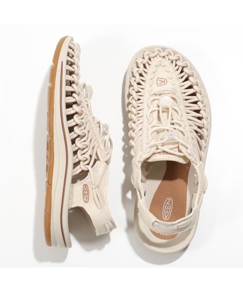 KEEN サンダル UNEEK CANVAS バンジーコード 軽量 （1028565/BLACK） 1028565/BLACK