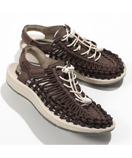 KEEN サンダル UNEEK W ユニーク 軽量 フラット （1027441/COFFEE/ブラウン） 1027441/COFFEE/ブラウン