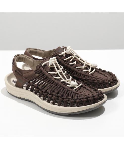 KEEN サンダル UNEEK W ユニーク 軽量 フラット （1027441/COFFEE/ブラウン） 1027441/COFFEE/ブラウン