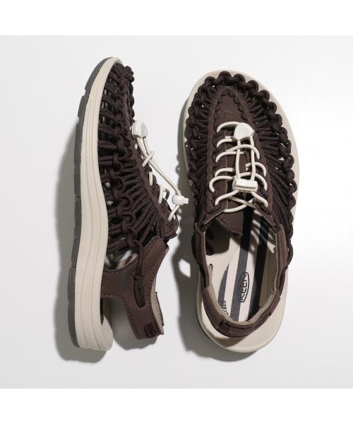 KEEN サンダル UNEEK W ユニーク 軽量 フラット （1027441/COFFEE/ブラウン） 1027441/COFFEE/ブラウン