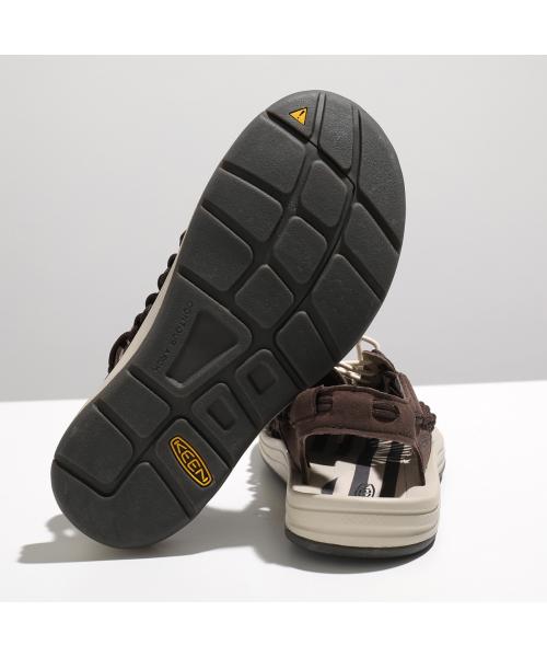 KEEN サンダル UNEEK W ユニーク 軽量 フラット （1027441/COFFEE/ブラウン） 1027441/COFFEE/ブラウン