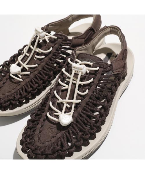 KEEN サンダル UNEEK W ユニーク 軽量 フラット （1027441/COFFEE/ブラウン） 1027441/COFFEE/ブラウン