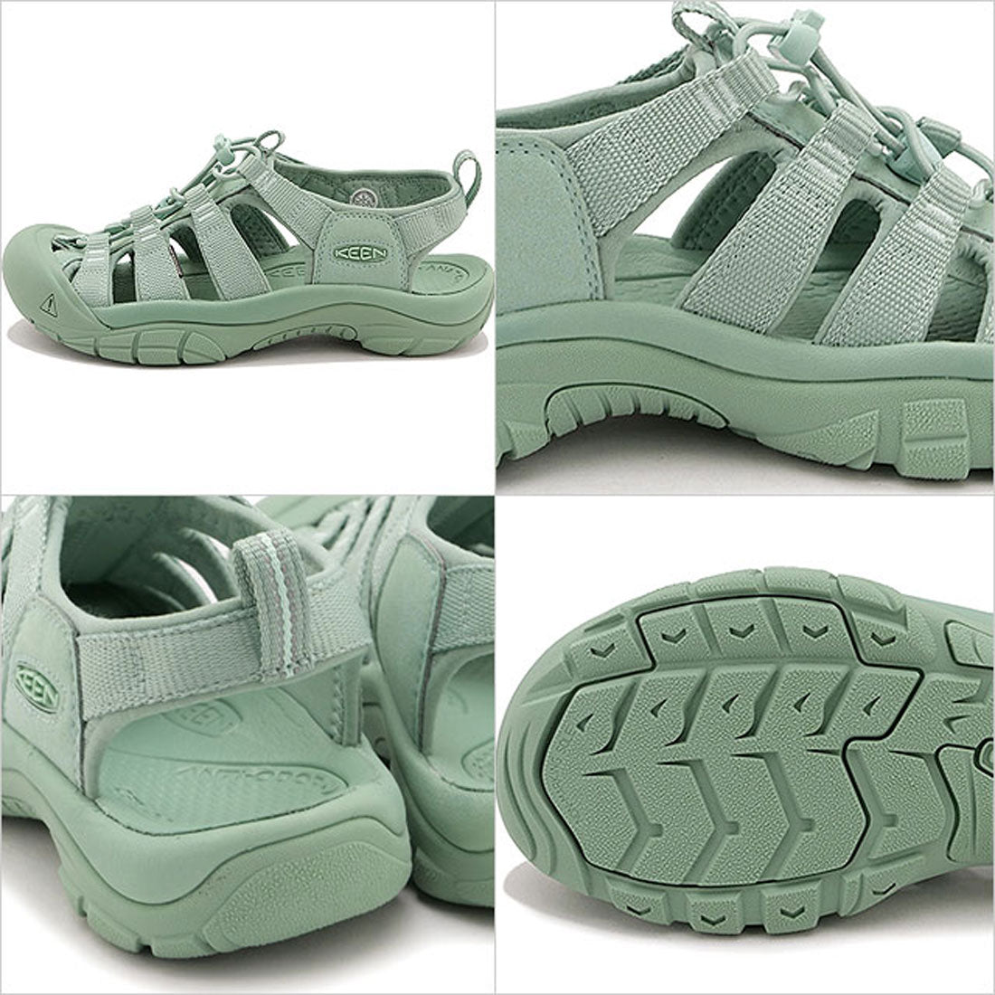 キーン KEEN W NEWPORT H2 MONOCHROME/GRANITE-GREEN グリーン [1030727] （グリーン） グリーン