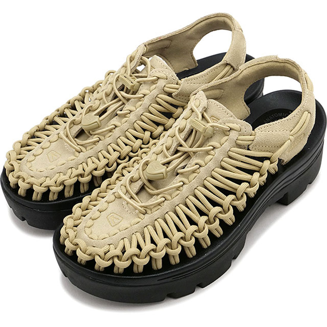 キーン KEEN W UNEEK PLT SAFARI/BLACK ベージュ [1030534] （ベージュ） ベージュ