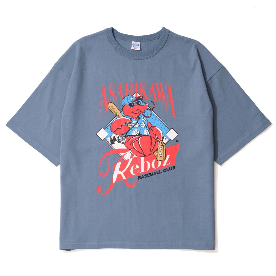 ケボズ KEBOZ AKE S/S TEE SKY BLUE