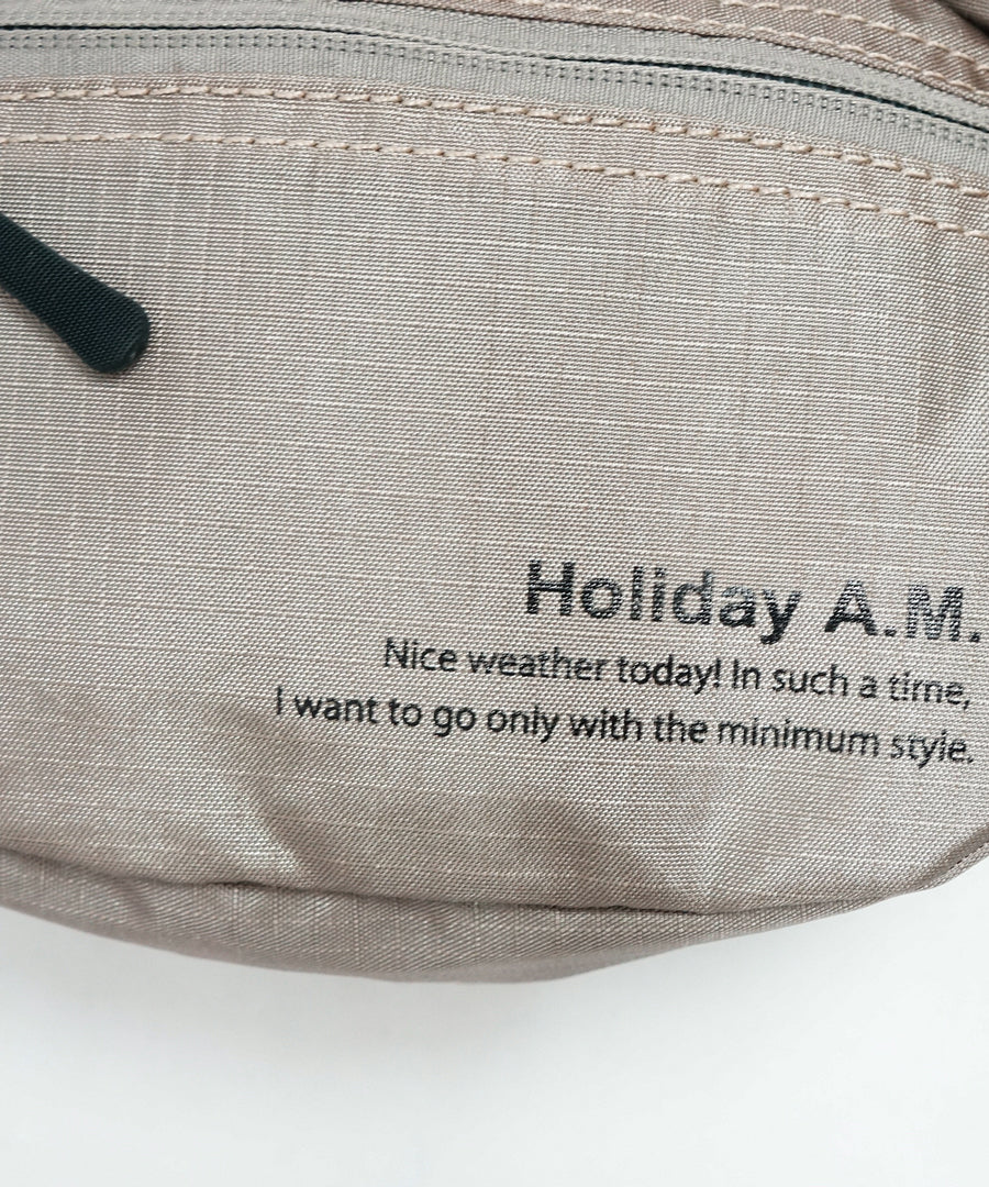 ホリデーエーエム Holiday A.M. バッグ ショルダーバッグ メンズ レディース 小さいサイズ キーリール ホリデーエーエム HolidayA.M. （BEIGE） BEIGE