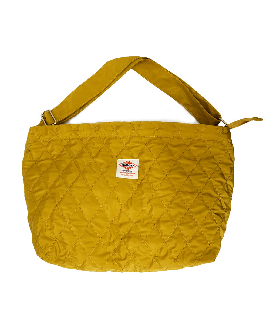 ホリデーエーエム Holiday A.M. バッグ ショルダーバッグ レディース メンズ キルティング 大きいサイズ HolidayA.M. （MUSTARD） MUSTARD