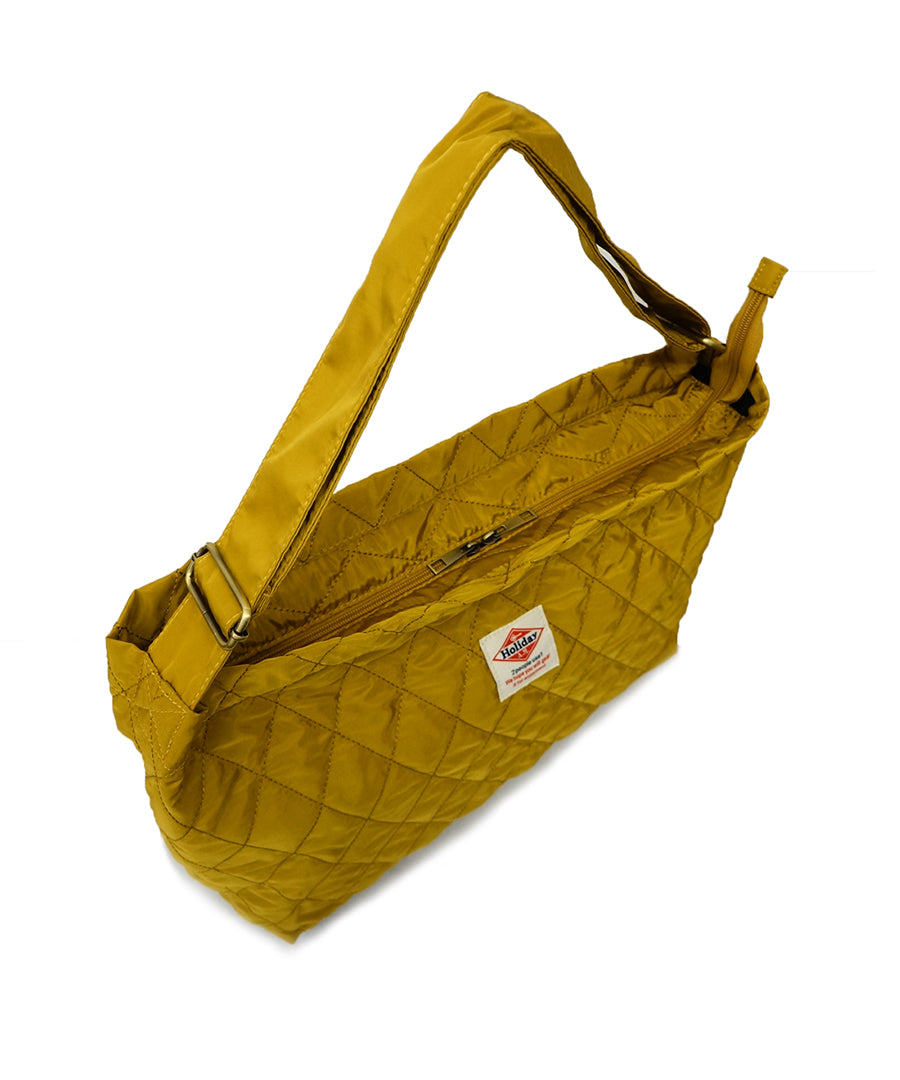 ホリデーエーエム Holiday A.M. バッグ ショルダーバッグ レディース メンズ キルティング 大きいサイズ HolidayA.M. （MUSTARD） MUSTARD