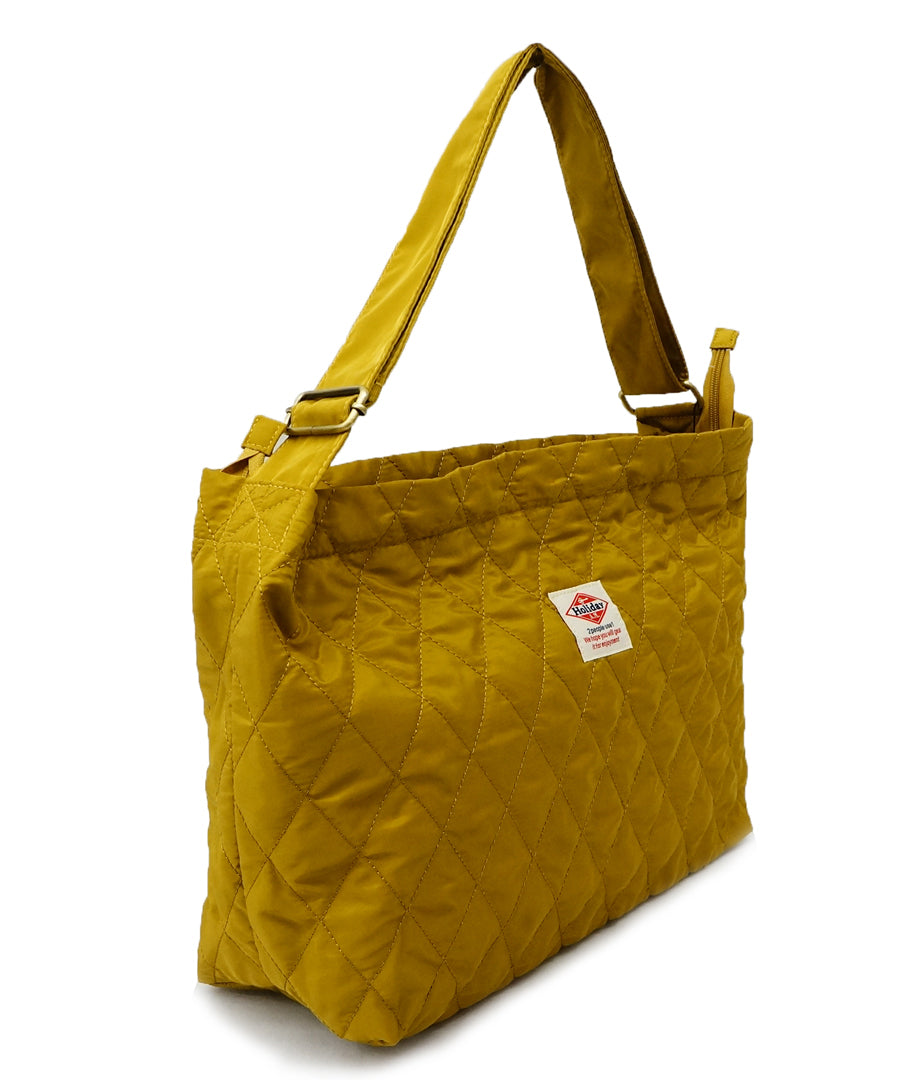 ホリデーエーエム Holiday A.M. バッグ ショルダーバッグ レディース メンズ キルティング 大きいサイズ HolidayA.M. （MUSTARD） MUSTARD