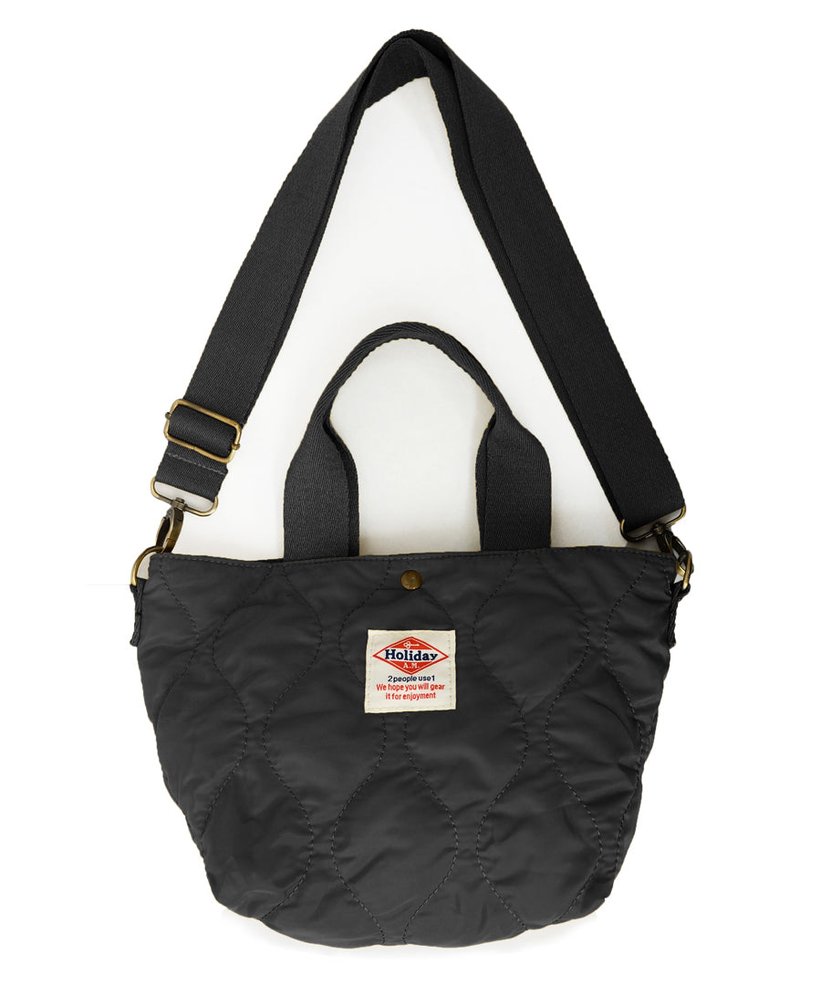 ホリデーエーエム Holiday A.M. バッグ ショルダーバッグ レディース メンズ キルティング 布 ホリデーエーエム HolidayA.M. （MUSTARD） MUSTARD