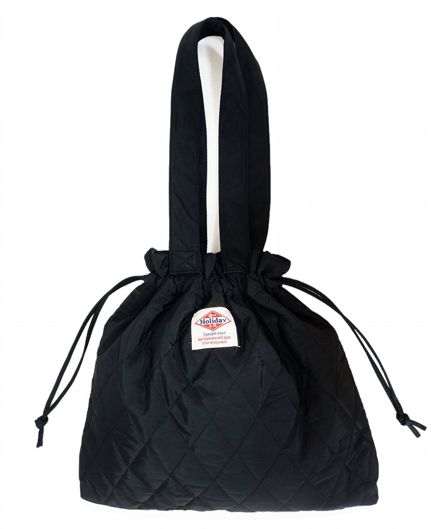 ホリデーエーエム Holiday A.M. バッグ トートバッグ メンズ レディース 巾着 キルティング 布 2WAY ホリデーエーエム HolidayA.M. （カーキ） カーキ