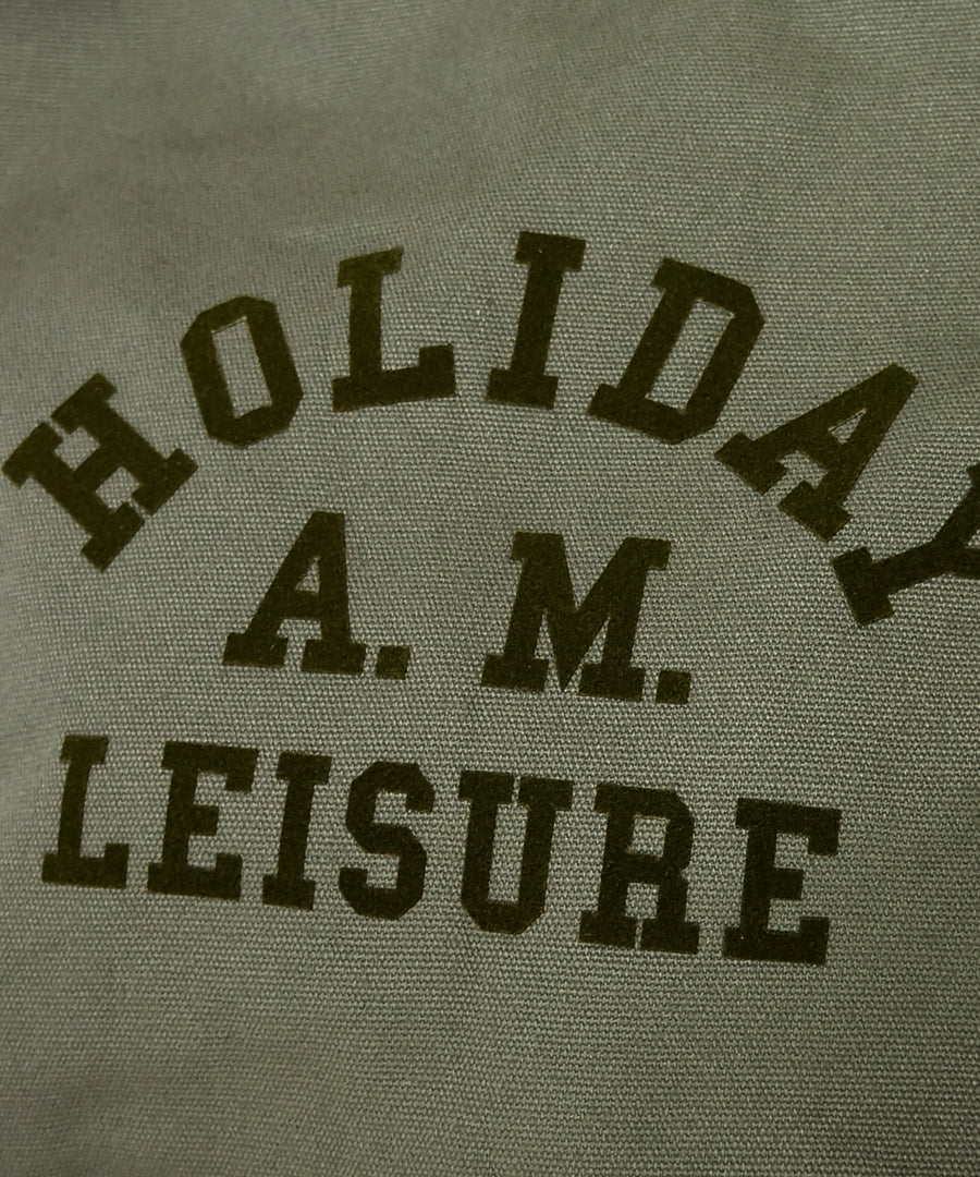 ホリデーエーエム Holiday A.M. バッグ ショルダーバッグ 2WAY レディース メンズ フロッキープリント キャンバス 帆布 Holiday A.M.