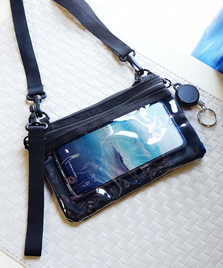 Holiday A.M. Bag Shoulder Bag Smartphone Shoulder Bag Smartphone Pouch Neck Pouch Key Reel Strap