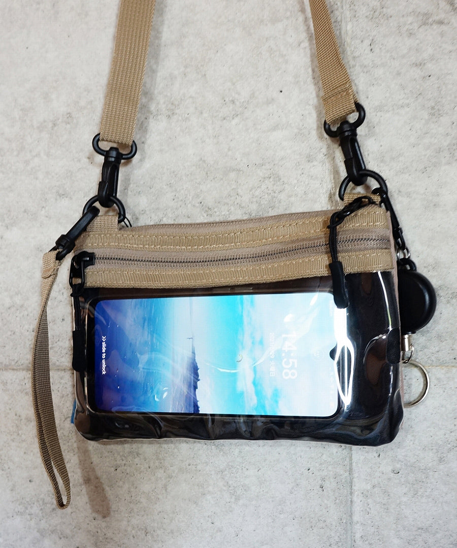 Holiday A.M. Bag Shoulder Bag Smartphone Shoulder Bag Smartphone Pouch Neck Pouch Key Reel Strap