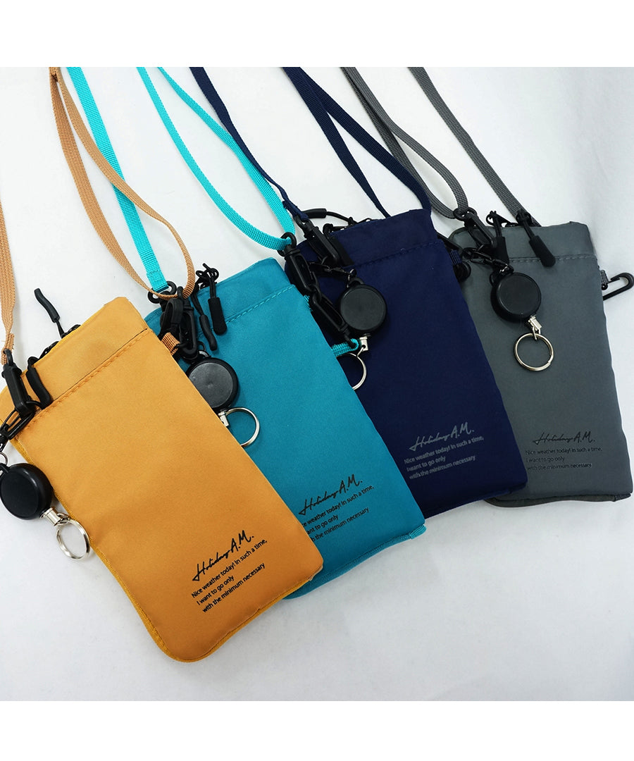 Holiday A.M. Bag Shoulder Bag Smartphone Shoulder Bag Smartphone Pouch Neck Pouch Key Reel Strap