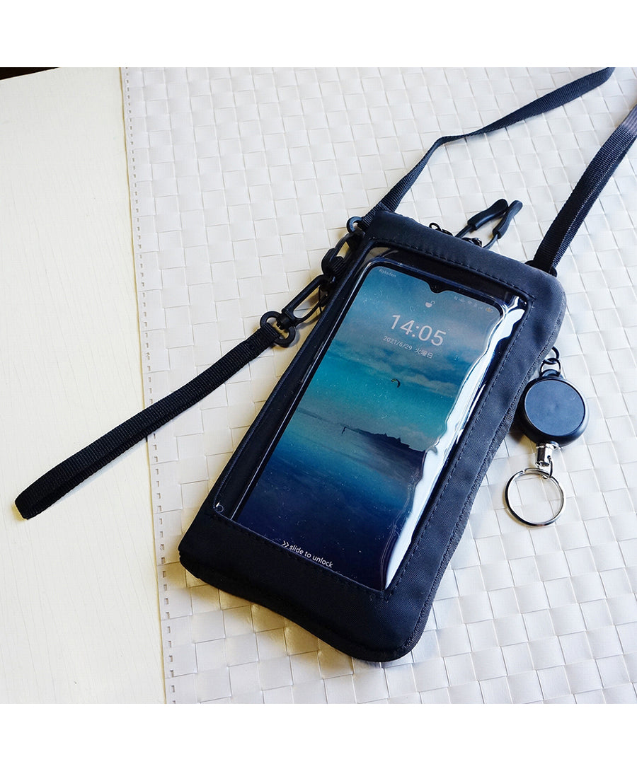 Holiday A.M. Bag Shoulder Bag Smartphone Shoulder Bag Smartphone Pouch Neck Pouch Key Reel Strap