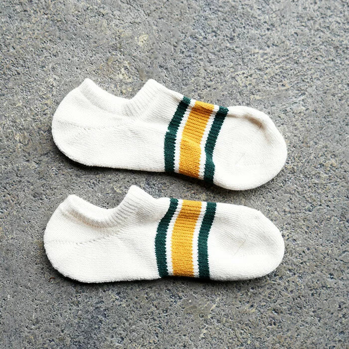 キースポーツ KEE SPORTS 3P BORDER ANKLE SOCKS 2 （ホワイト/ナチュラル/グレー） ホワイト/ナチュラル/グレー