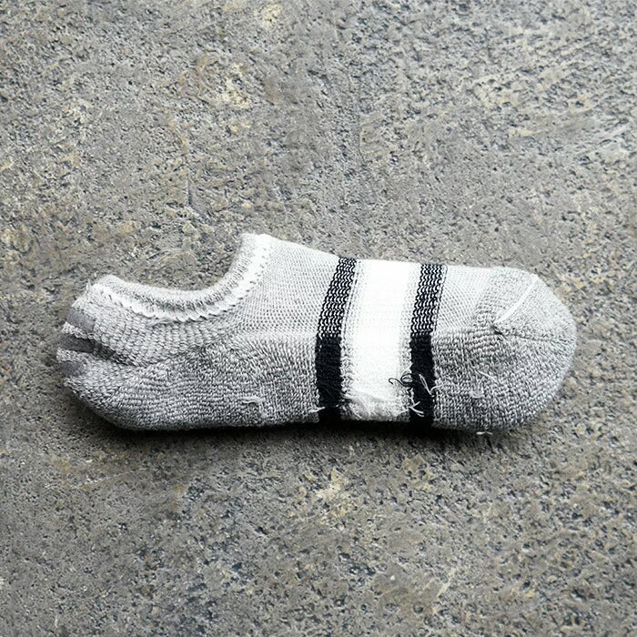 キースポーツ KEE SPORTS 3P BORDER ANKLE SOCKS 2 （ホワイト/ナチュラル/グレー） ホワイト/ナチュラル/グレー