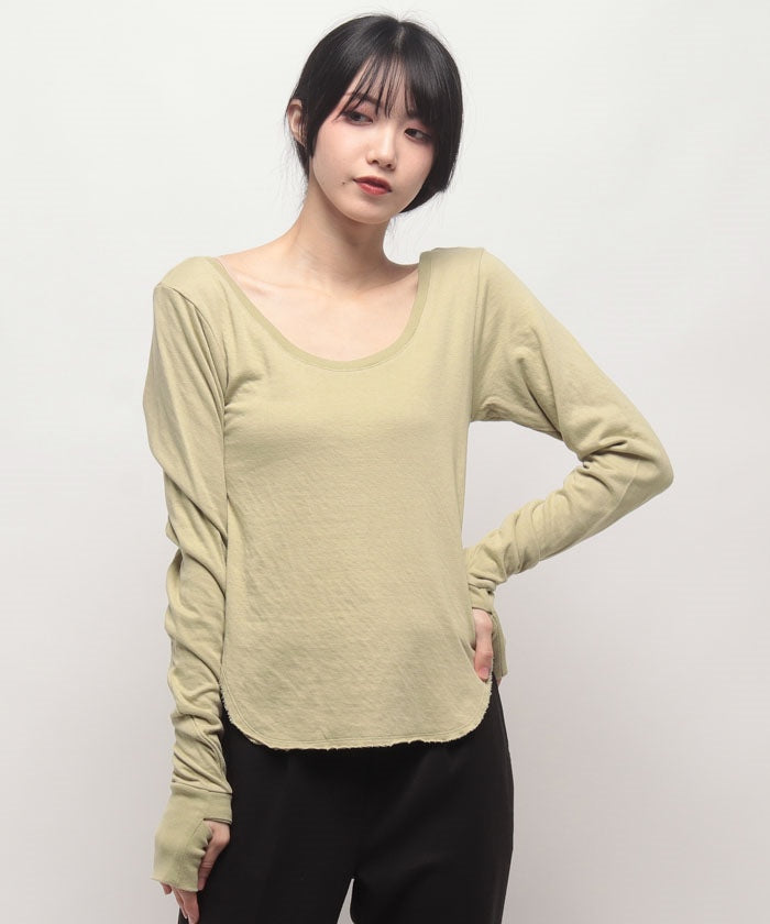 ケティ ketty 【KETTY】スヴインセッケツラウンドネックTOPS