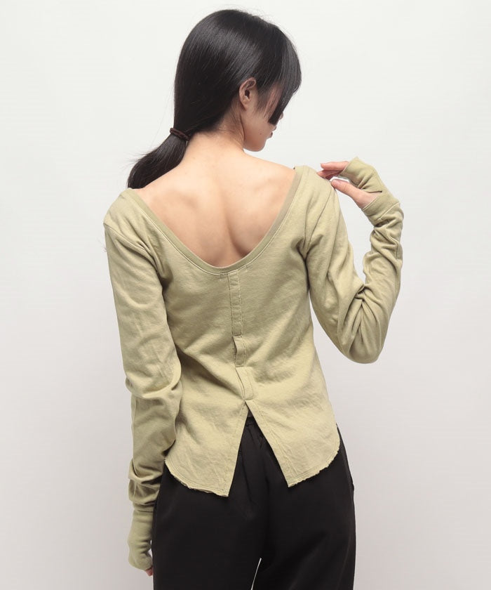 ケティ ketty 【KETTY】スヴインセッケツラウンドネックTOPS