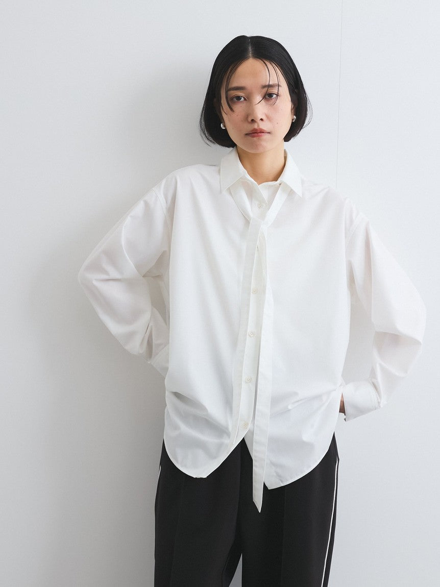 ケティ ketty アレンジボウタイブラウス≪手洗い可能≫ （ホワイト） ホワイト