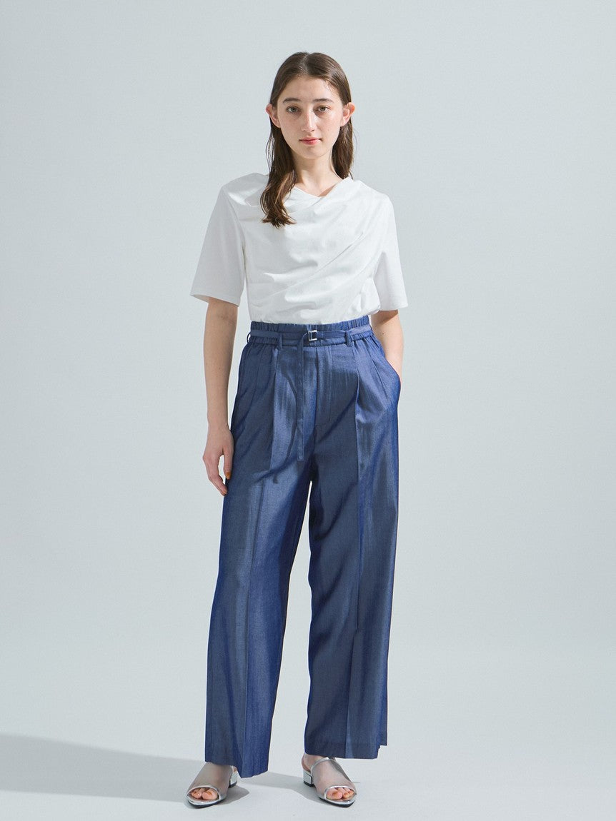 ケティ ketty カットドレープTシャツ≪洗濯機で洗える≫ （オフホワイト） オフホワイト