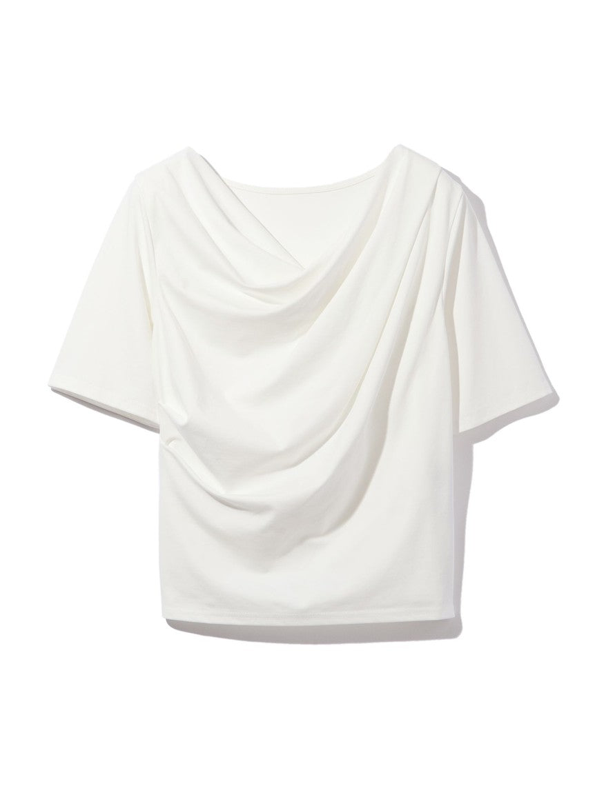 ケティ ketty カットドレープTシャツ≪洗濯機で洗える≫ （オフホワイト） オフホワイト