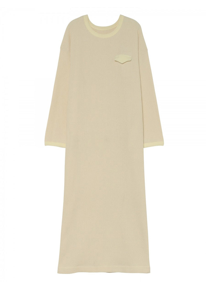 ケンテ KEnTe Thermal Long One Piece （IVORY） IVORY