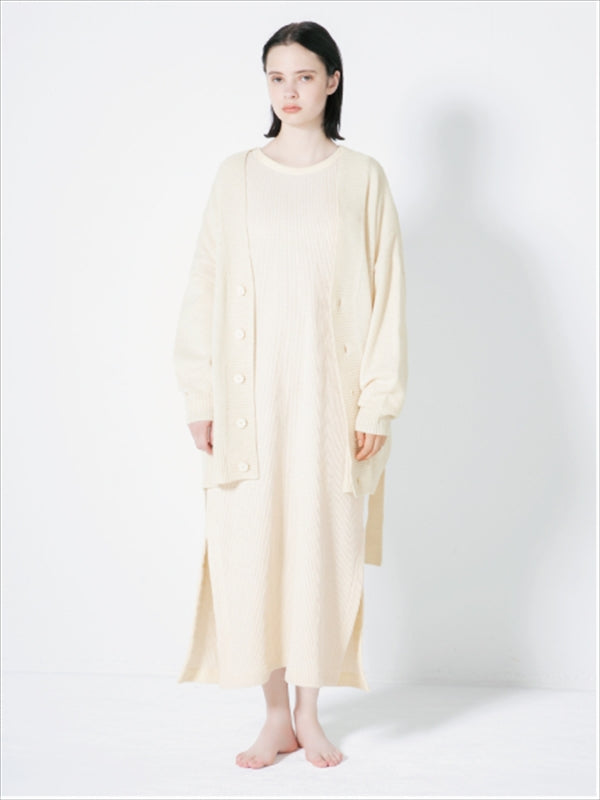 ケンテ KEnTe Thermal Long One Piece （IVORY） IVORY
