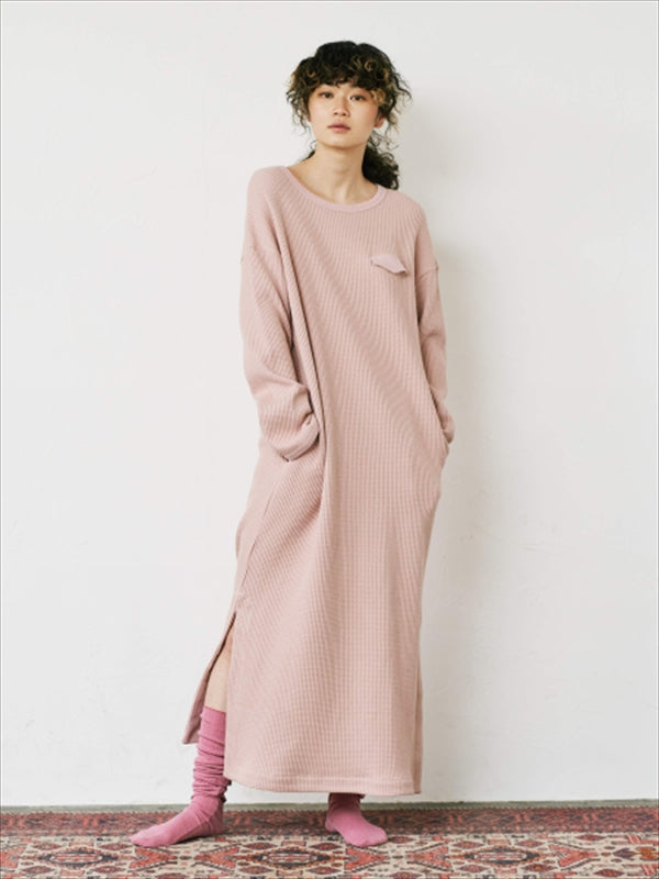 ケンテ KEnTe Thermal Long One Piece （IVORY） IVORY