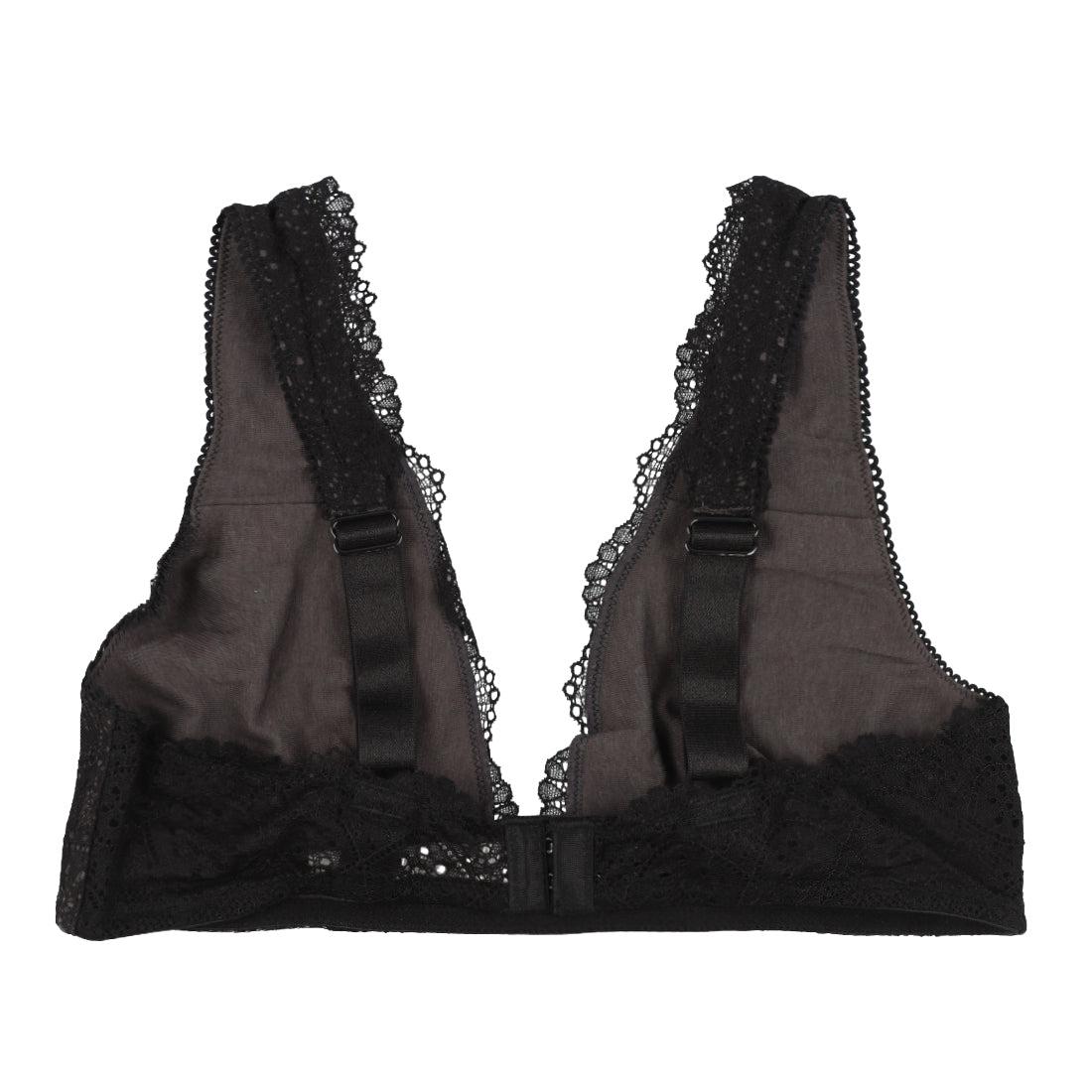 ケンテ KEnTe Scalloped Lace Bra （BLACK） BLACK