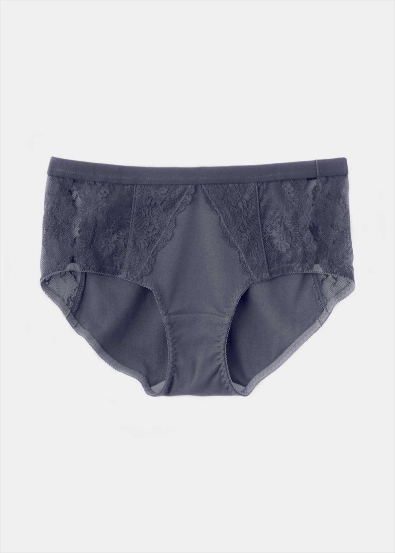 ケンテ KEnTe Basic Cotton Lace Shorts 【返品不可商品】 （BLACK） BLACK