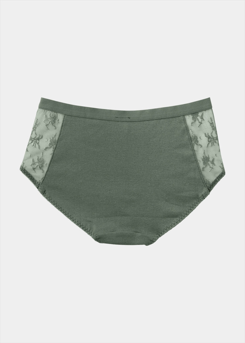 ケンテ KEnTe Basic Cotton Lace Shorts 【返品不可商品】 （BLACK） BLACK