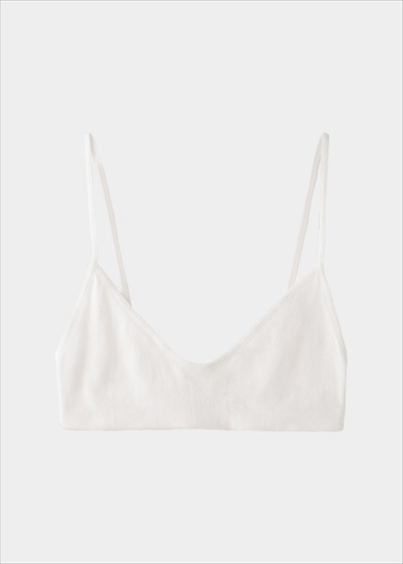 ケンテ KEnTe Basic Cotton Bra （BLACK） BLACK