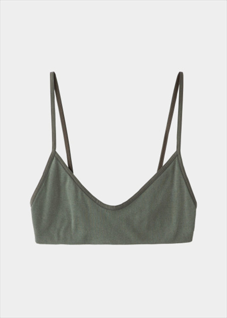 ケンテ KEnTe Basic Cotton Bra （BLACK） BLACK