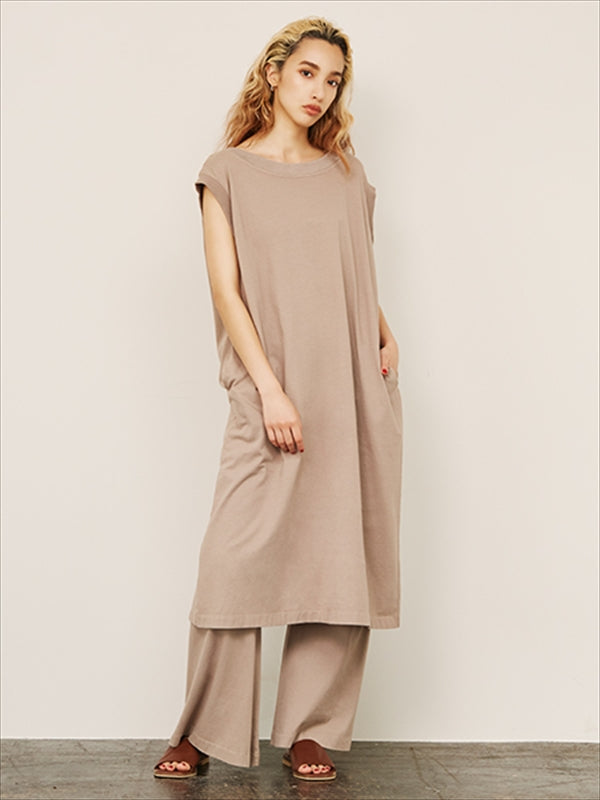 ケンテ KEnTe Oversized Back Slit Set Up （WHITE） WHITE