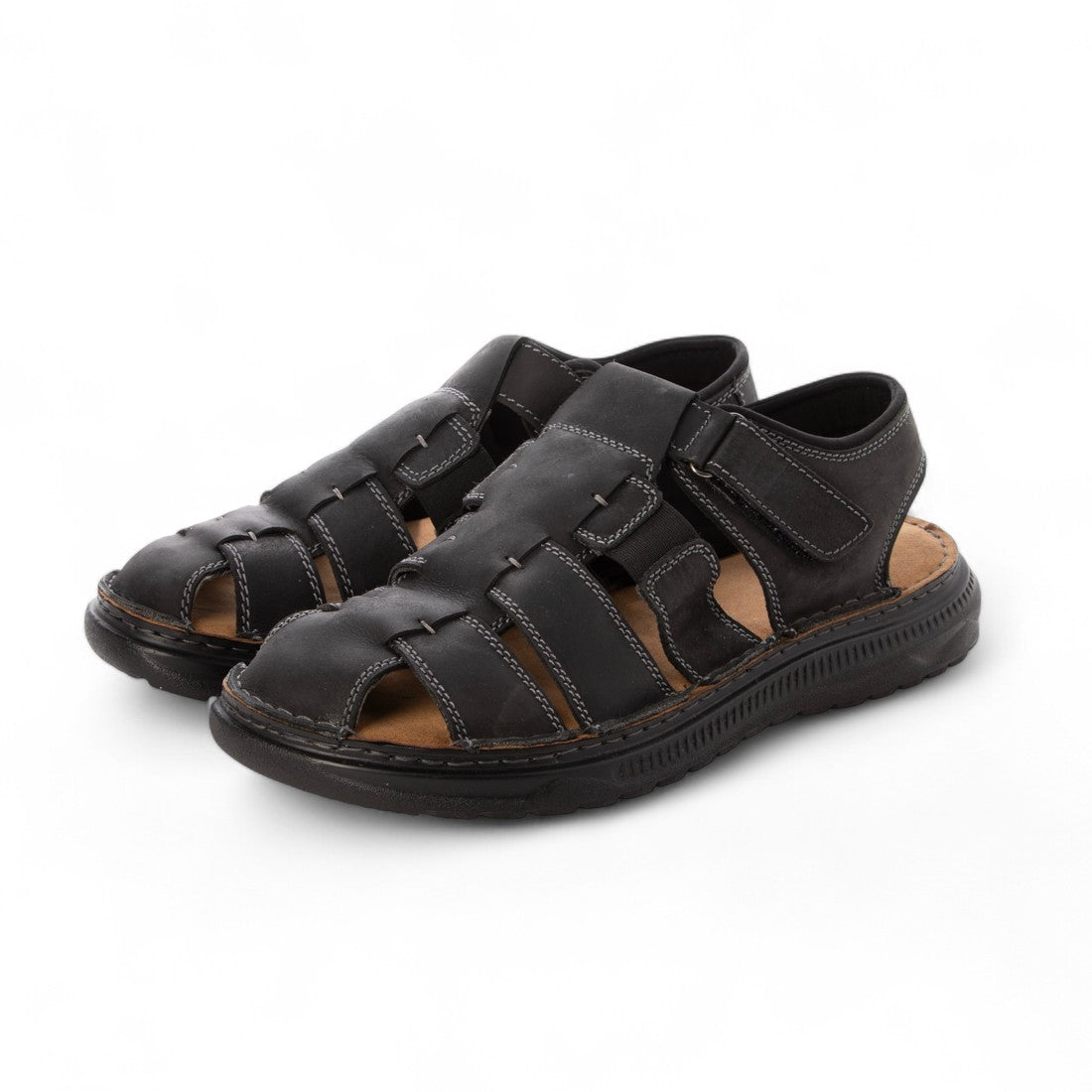 キスコ KISCO メンズグルカサンダル （BLK） BLK