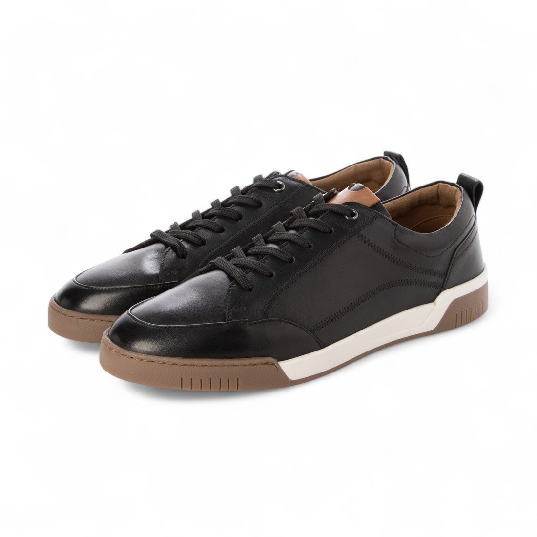 キスコ KISCO レザースニーカー （BLK） BLK