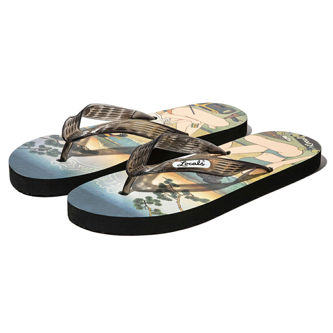 キネティクス Kinetics Kinetics × LOCALS CHILLNN SLIPPA（キネティクス × ローカルズ チリン スリッパ） （BLACK） BLACK