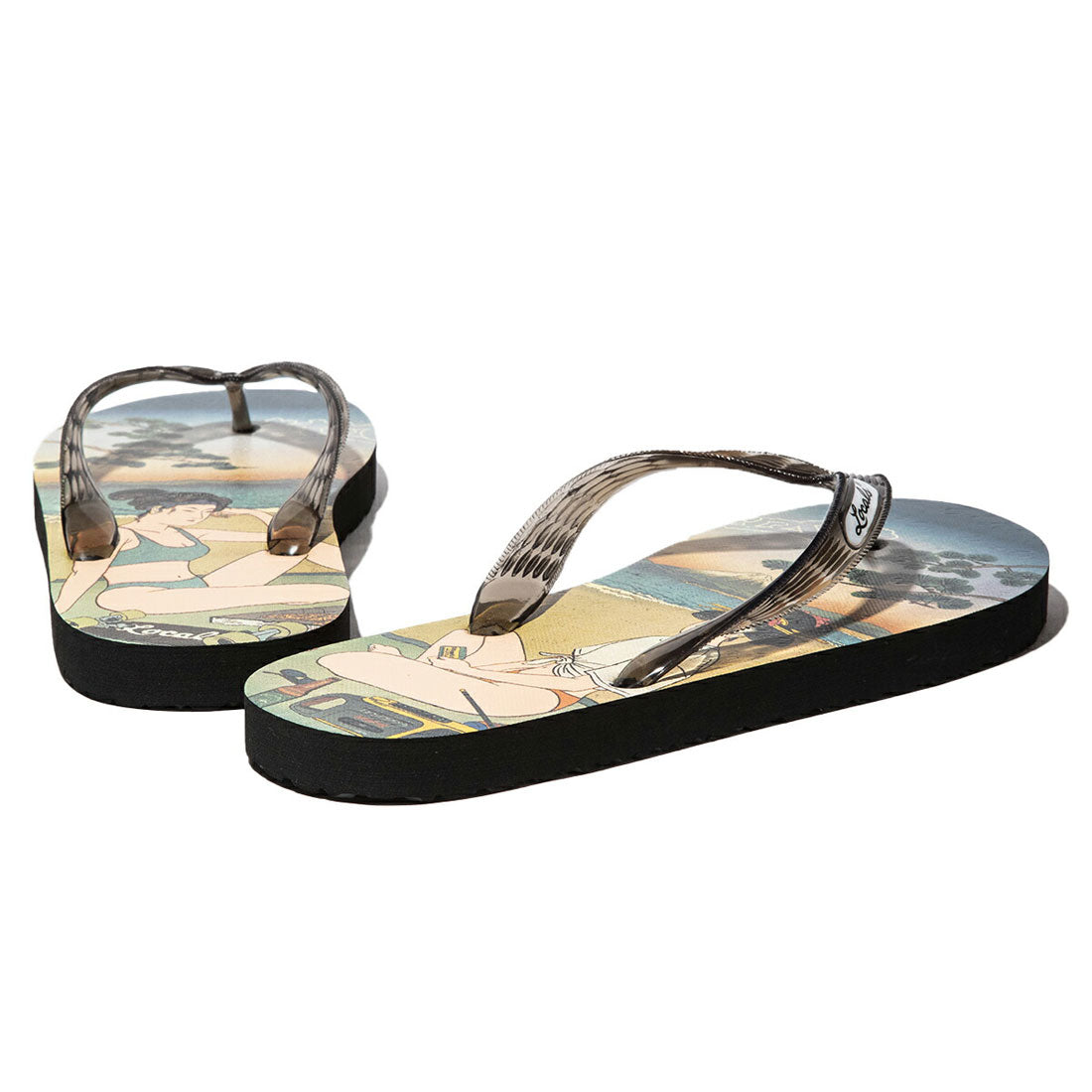 キネティクス Kinetics Kinetics × LOCALS CHILLNN SLIPPA（キネティクス × ローカルズ チリン スリッパ） （BLACK） BLACK