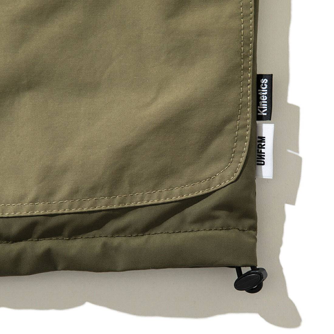 キネティクス Kinetics UNFRM OUTDOOR STANDARD UNFRM x Kinetics REVERSIBLE STAND COLLAR VEST（ユニフォーム×キネティクス リバーシブル スタンドカラーベスト （KHAKI） KHAKI