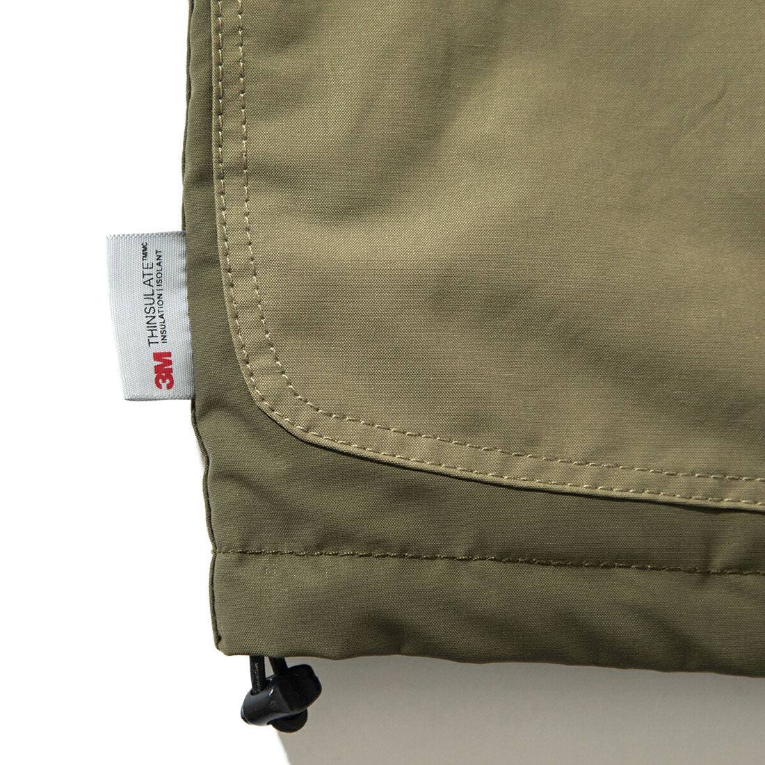 キネティクス Kinetics UNFRM OUTDOOR STANDARD UNFRM x Kinetics REVERSIBLE STAND COLLAR VEST（ユニフォーム×キネティクス リバーシブル スタンドカラーベスト （KHAKI） KHAKI