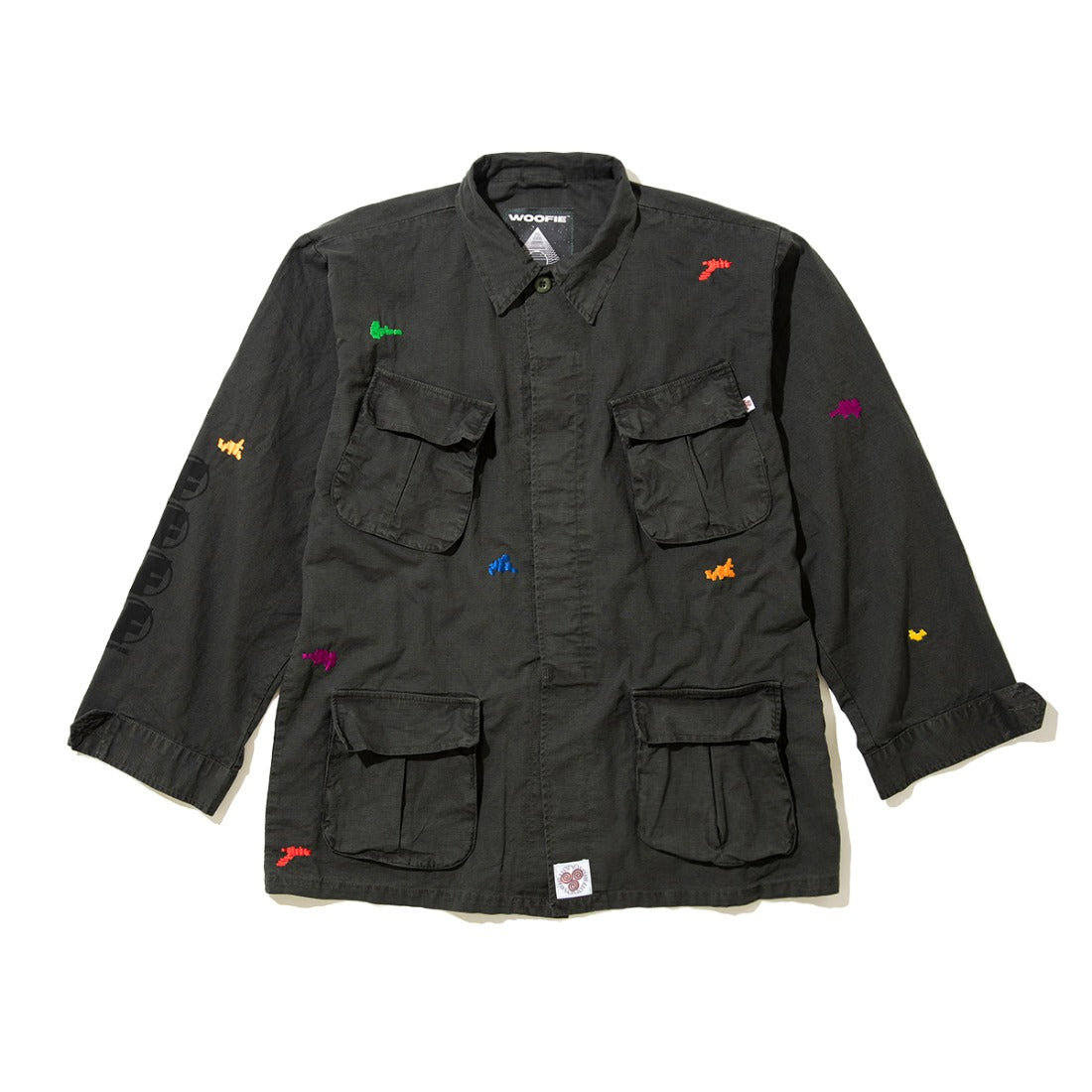 キネティクス Kinetics ハウス メイド アーミー ジャケット（House Made Army Jacket） （Pigment Black） Pigment Black