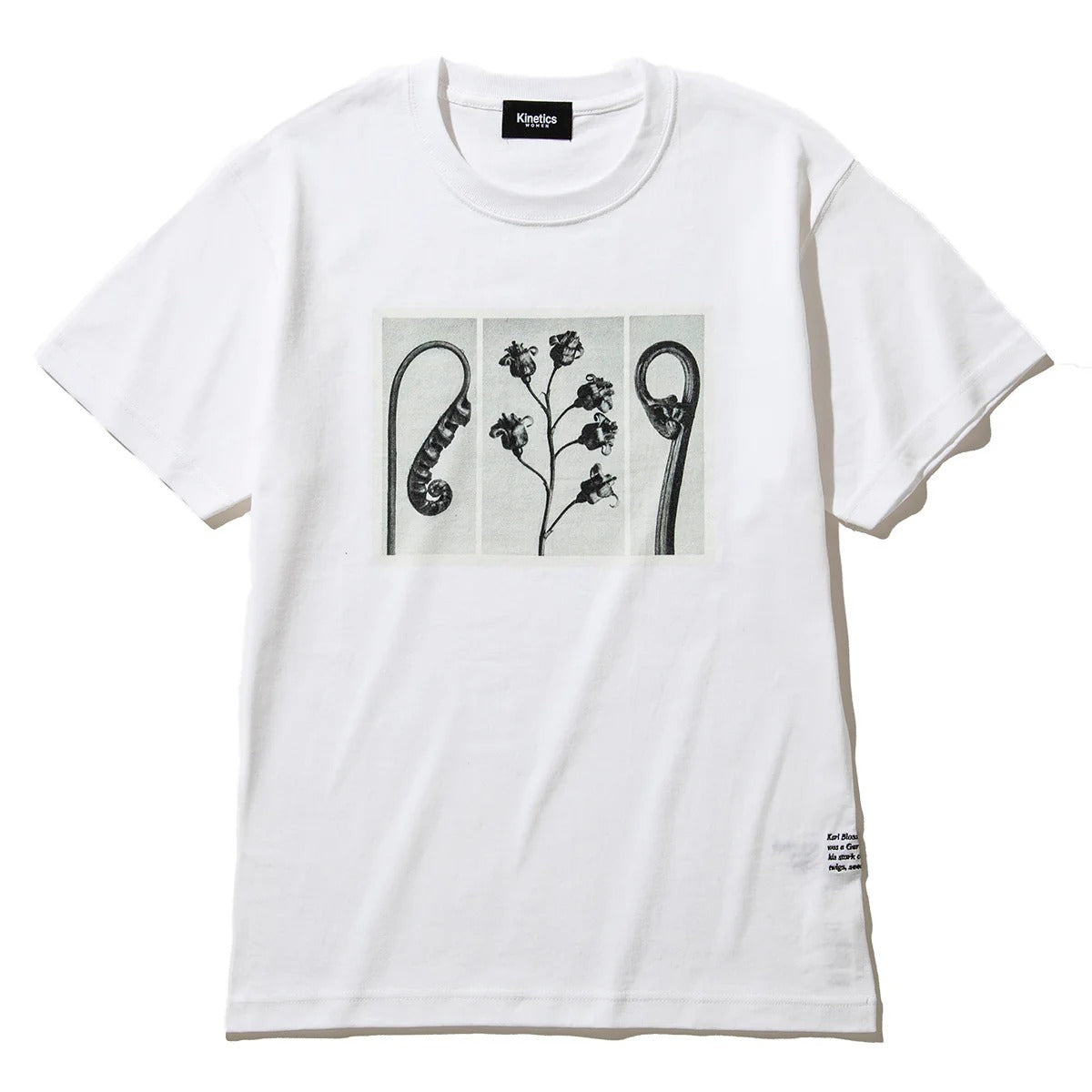 キネティクス Kinetics フラワー Tシャツ（FLOWER T-SHIRT） （WHITE） WHITE