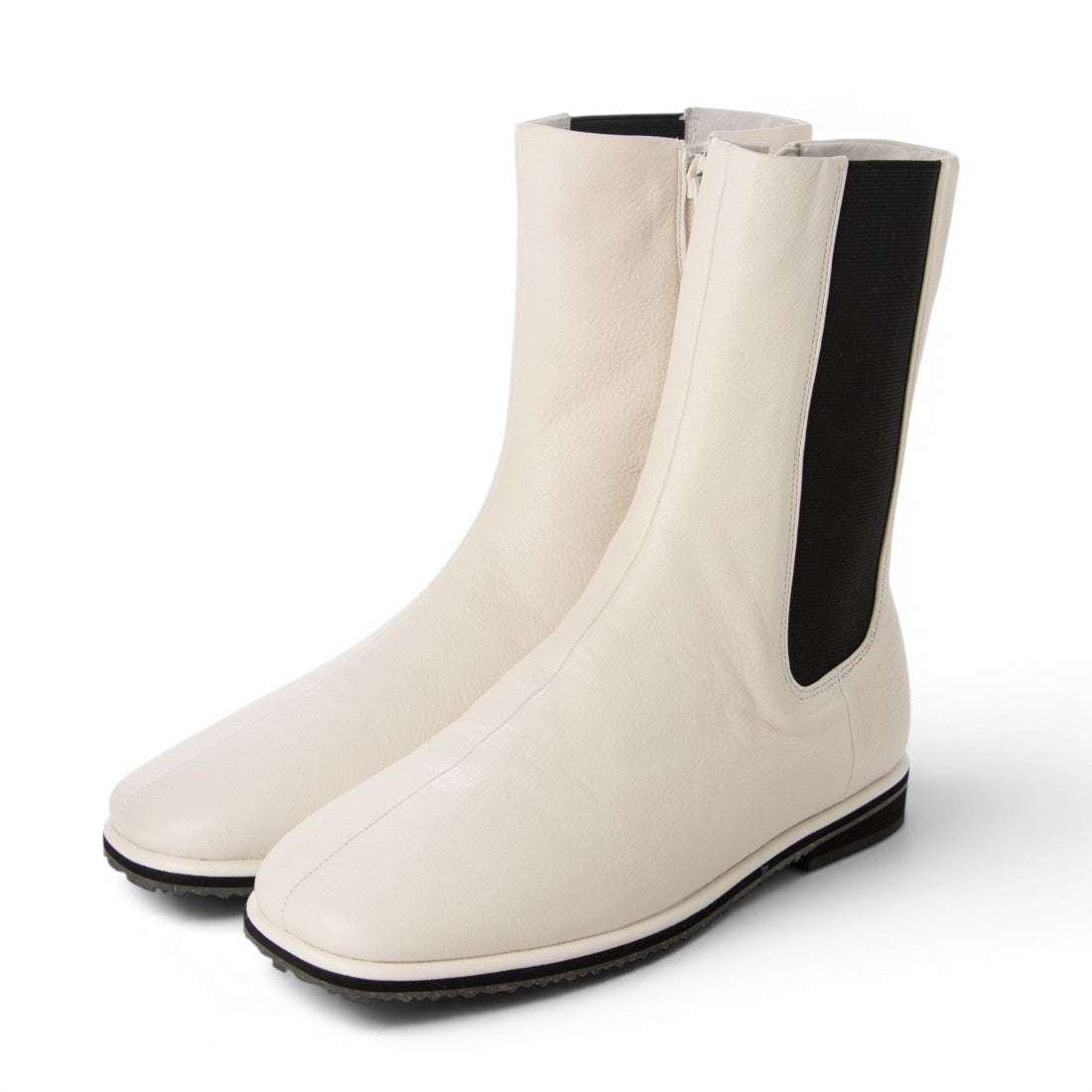 キコット KIKOTTO Chelsea Boots （アイボリー） アイボリー