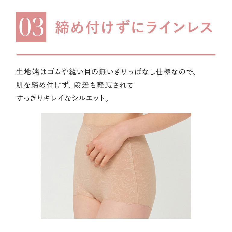 キレイラボ KIREILABO ショートソフトガードル【返品不可商品】 （スモークピンク） スモークピンク