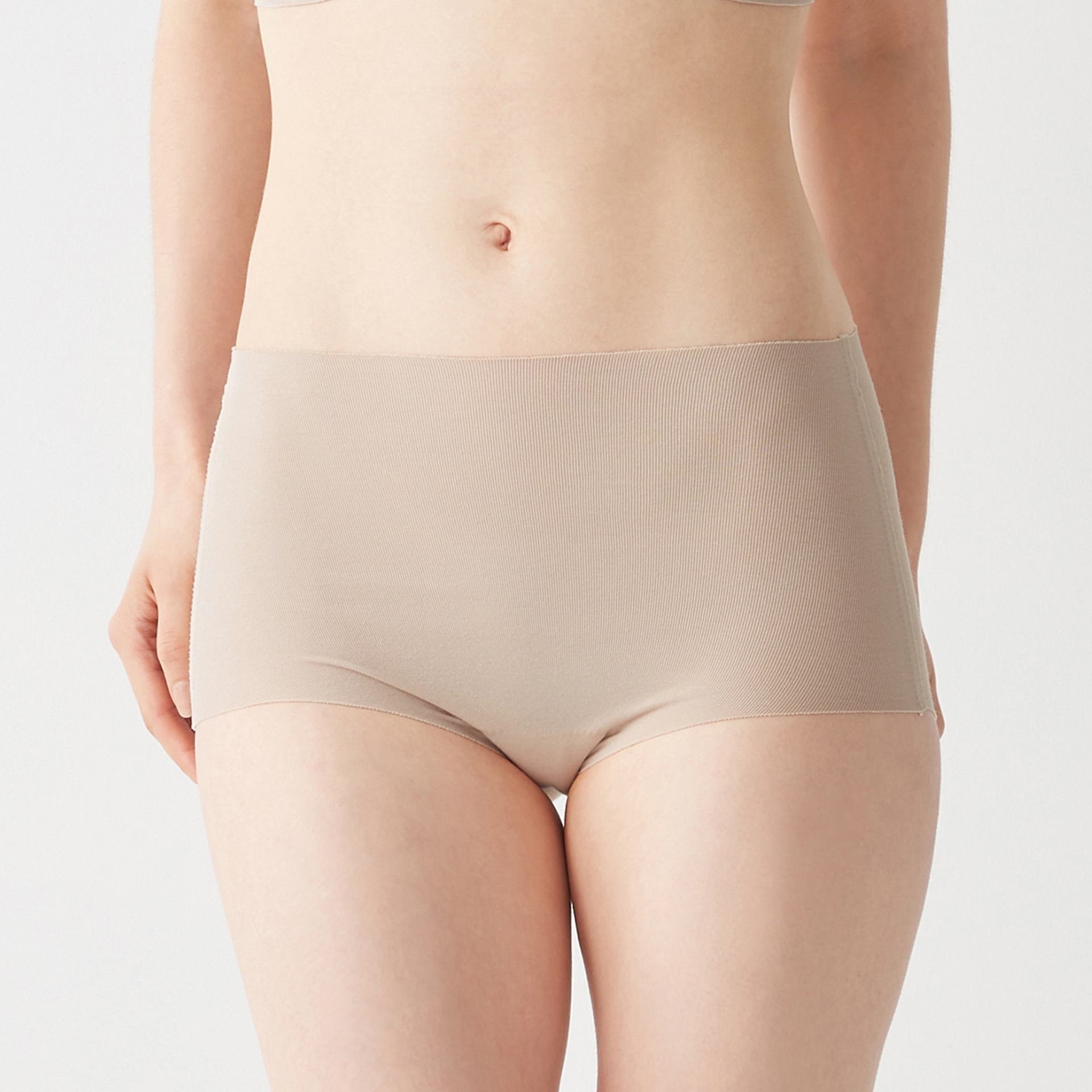 KIREILABO Regular Shorts Completely Seamless Cotton Blend [Non-returnable item]