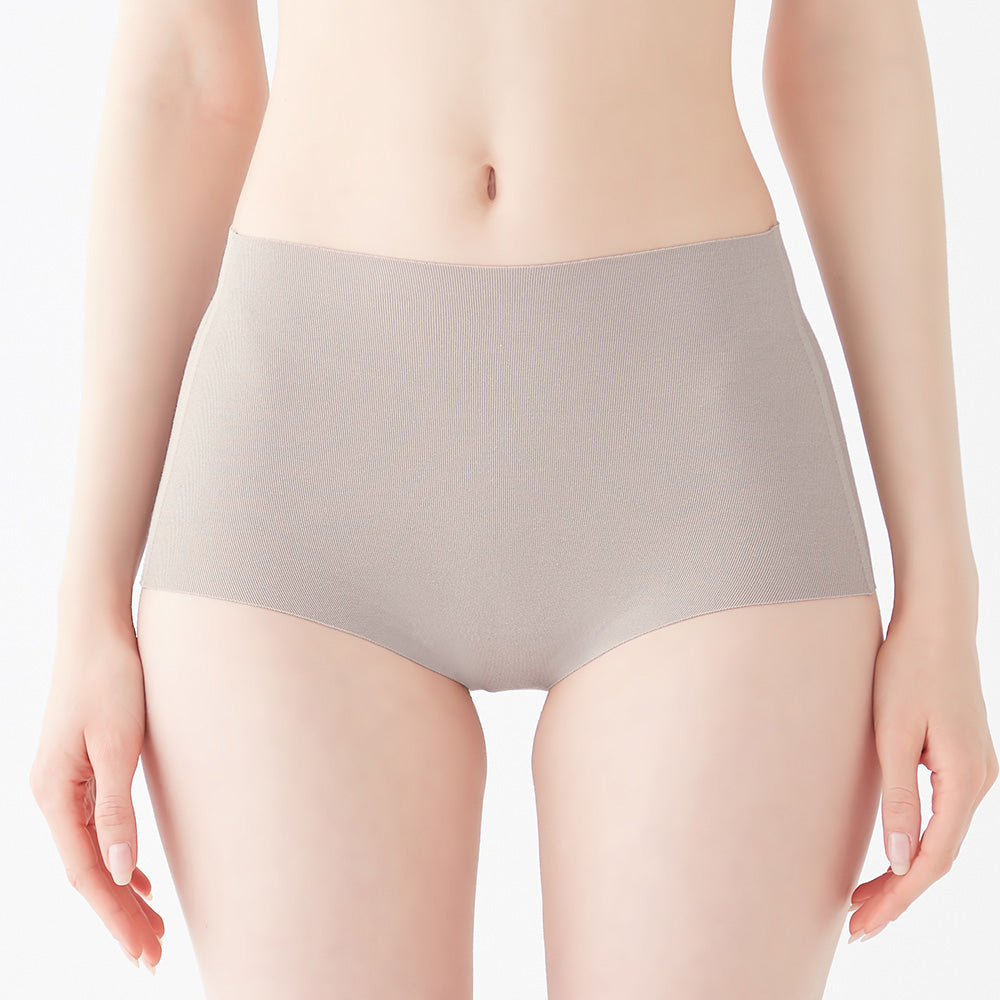 KIREILABO Regular Shorts Completely Seamless Cotton Blend [Non-returnable item]