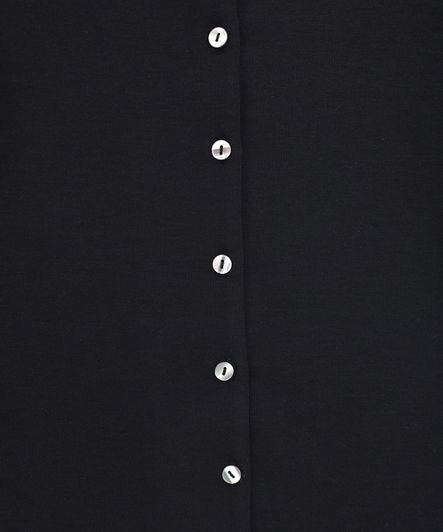 キエトヴァ kiehtova SMOOTH STAND NECK CARDIGAN/スムース スタンド ネック カーディガン KTWR43 （ブラック） ブラック